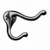 COAT/HAT HOOK 3IN ALUMINUM - Case of 20