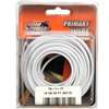 CCI 55667933 Primary Wire, 16 ga Wire, 60 VDC, Copper Conductor, White Sheath, 24 ft L