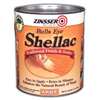 Zinsser 704H Shellac, Midtone, Amber, Liquid, 1 qt, Can