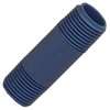 Genova P-34-8 Pipe Nipple, 3/4 in, MIP, PVC, Gray, SCH 80 Schedule, 8 in L