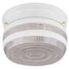Boston Harbor F14WH02-8002CL3L Two Light Ceiling Fixture, 120 V, 60 W, 2-Lamp, A19 or CFL Lamp, White Fixture