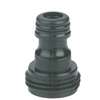 Gilmour 829084-1002 Hose End Adapter, 3/4 in, Male x Female, Polymer, Black