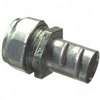 Halex 20491 EMT/Flex Combination Coupling, 1/2 in, Zinc-Plated, 2/BAG