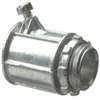 Halex 90481 Flex Connector, 1/2 in Set Screw, Zinc, 1/BAG