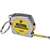 STANLEY 39-130 Measuring Tape, 3 ft L Blade, 1/4 in W Blade, Steel Blade, ABS Case, Chrome Case