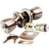 US Hardware D-090B Series Entrance Lockset, Brushed Stainless Steel, Stainless Steel