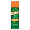 Cutter Backwoods 96280 Insect Repellent, 6 oz Aerosol Can, Liquid, Light Yellow, Deet, Ethanol