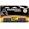 Duracell MN2400B16 Battery, 1.5 V Battery, AAA Battery, Alkaline, Manganese Dioxide, Rechargeable: No