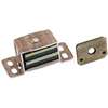 Amerock BP9798AW Magnetic Catch, 2-1/16 in L x 1 in W Catches, Aluminum, Woodgrain