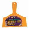 Homax 85 Adhesive Spreader Knife, 3/8 in Notch, Notched Blade, Polystyrene Blade, Polystyrene Handle, Reinforced Handle