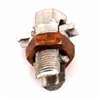 nVent ERICO ESBP2 Split Bolt Connector, #8 to 2 Wire, Silicone Bronze Alloy, Tin-Coated