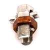 nVent ERICO ESBP1/0 Split Bolt Connector, #6 to 1/0 Wire, Silicone Bronze Alloy, Tin-Coated