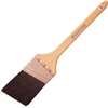 Purdy 024015 Trim Brush, Natural Black, Natural Hardwood Handle, 1-1/2 in W, China Bristle, Rat Tail Handle