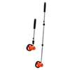 Keson RR112 Measuring Wheel, 9999.9 ft, 4 in Wheel, ABS Wheel, ABS, Orange