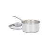 Cuisinart Chef's Classic 719-18 Sauce Pan with Cover, 2 qt Capacity, Aluminum, Polished Mirror, Riveted Handle