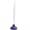 ProSource TP6063L Toilet Plunger, 21-1/4 In OAL, 6 in Cup, Long Handle