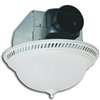 Air King DRLC703 Exhaust Fan, 1.6 A, 120 V, 70 cfm Air, 4 Sones, Fluorescent Lamp, 4 in Duct, White