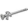 B & K 104-825HC Anti-Siphon Frost-Free Sillcock Valve, 1/2 x 3/4 in Connection, MPT x Hose, 125 psi Pressure, 8 in L, Brass Body