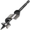 Greenlee 60A-3/4 Auger Drill Bit, 3/4 in Dia, 4-1/2 in OAL, 1-Flute, 1/4 in Dia Shank, Hex Shank