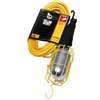 CCI 2948 Work Light with Outlet and Metal Guard, 13 A, 120 V, Yellow
