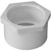 IPEX 035667 Reducer Bushing, 2-1/2 x 2 in, Spigot x Socket, PVC, White, SCH 40 Schedule