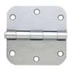 ProSource 20347SCX Door Hinge, 3-1/2 in H Door Leaf, 3-1/2 in W Door Leaf, 2.2 mm Thick Door Leaf, 3-1/2 x 3-1/2 in