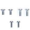 Danco 88355 Faucet Handle Screw Kit, Stainless Steel, Includes: (2) #35636B, (2) #35657B, (2) #35141B Screws