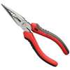 Gardner Bender GS-385 Pliers, 6-3/4 in OAL, 1-1/2 in Jaw Opening, Red Handle, Cushion Handle, 1/4 in W Tip