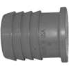 Plumb Eeze UPPP-10 Pipe Plug, 1 in, Polyethylene, Gray