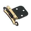 Amerock BPR3429AE Cabinet Hinge, Antique Brass, 2-3/4 in L x 1-3/4 in W