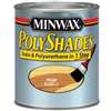 Minwax 214204444 Waterbased Polyurethane Stain, Gloss, Liquid, Pecan, 0.5 pt, Can