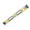 STANLEY 43-549 Box Beam Level, 48 in L, 3-Vial, 2-Hang Hole, Magnetic, Aluminum, Silver/Yellow