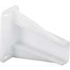 Prime-Line R7240 Drawer Track Backplate, 2-9/16 in W, Nylon, Raw
