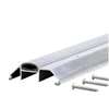 M-D 08029 High-Threshold, 36 in L, 3-3/4 in W, Aluminum, Silver