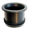 Fernco FTS-4 Wax Free Toilet Seal, 4 in Dia, Elastomeric PVC, Black