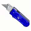 Olympia Tools 33-134 Turbo Knife, 1.18 in L Blade, 4.06 in W Blade, Ergonomic Handle, Blue Handle