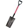 BULLY Tools 82500 Edging and Planting Spade, 7-1/2 in W Blade, Steel Blade, Fiberglass Handle, D-Handle Handle