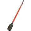 BULLY Tools 92382 Post Hole Digger, Beveled Edge Blade, Steel Blade, Fiberglass Handle, Rubber Grip Handle