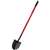 BULLY Tools 82515 Shovel, 9 in W Blade, 14 ga Gauge, Steel Blade, Fiberglass Handle, Long Handle, 48-1/2 in L Handle