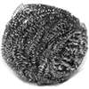 Scotch-Brite 214C Scrub Pad, Steel Abrasive, Silver