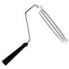 ProSource CFA9641-12 Roller Frame, Polypropylene Handle, Threaded Handle, Black Handle