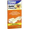Terro T3206 Spider and Insect Trap, Solid, 10 in L Trap, 4 in W Trap, Clear
