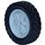 MARTIN Wheel 875P-OF Lawn Mower Wheel, Semi-Pneumatic, Plastic/Rubber