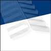Suntuf 108653 Ridge Roof Cap Flashing, Plastic, Clear, Semi-Gloss