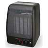 PowerZone PTC-700 Portable Electric Heater, 12.5 A, 120 V, 1500 W, 1500W Heating, 2 -Heat Setting, Black