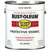 PAINT RUST OBS VOC FLAT WHT GA - Case of 2