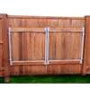 Adjust-A-Gate UL301 Drop Rod Kit, Steel, Black, Powder-Coated, For: Double Drive Gate