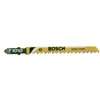 Bosch T101D Jig Saw Blade, 4 in L, 6 TPI