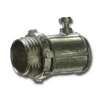 Halex 23210 EMT Connector, 1/2 in Set Screw, Zinc - 5/BAG