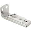 Prime-Line N 6543 Adjustable Bi-Fold Door Bottom Pivot Bracket, Steel, Zinc